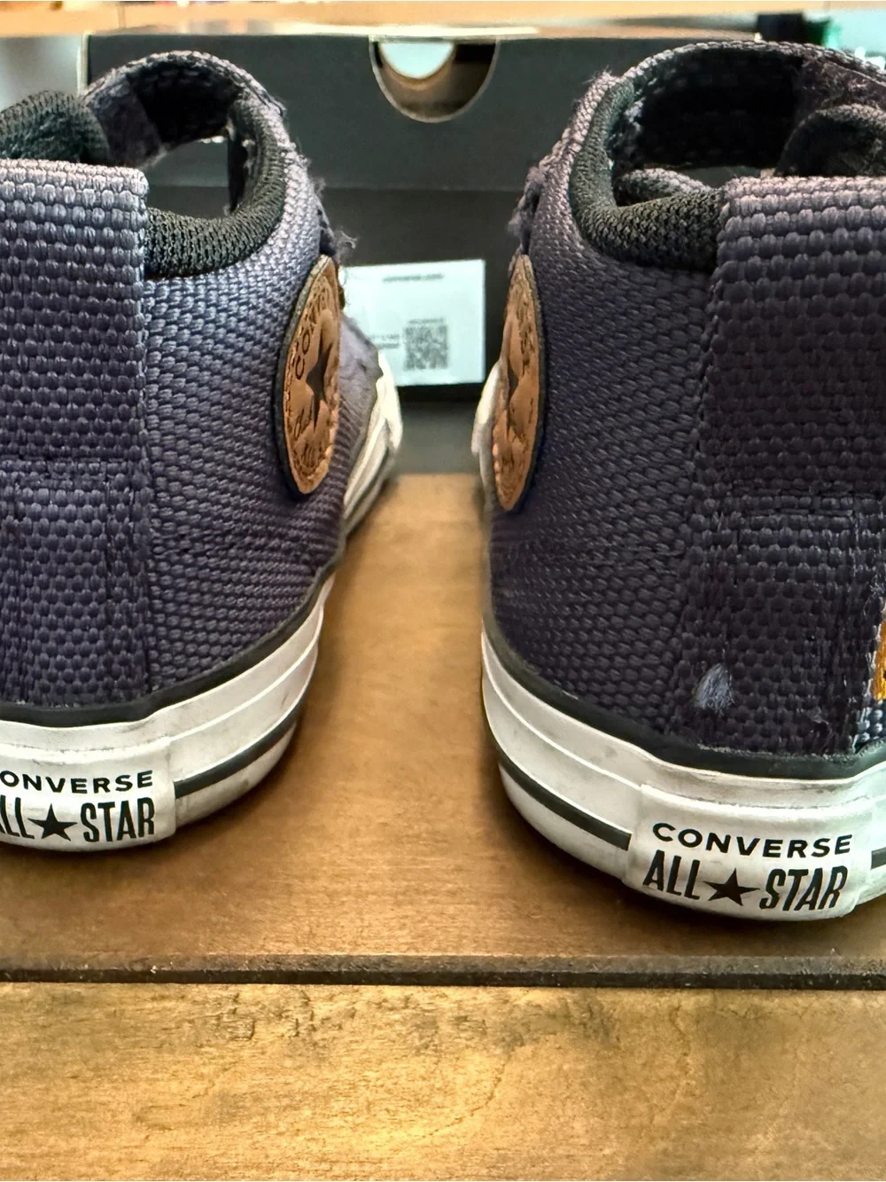 Converse Toddler High-Top Sneakers with White Accents